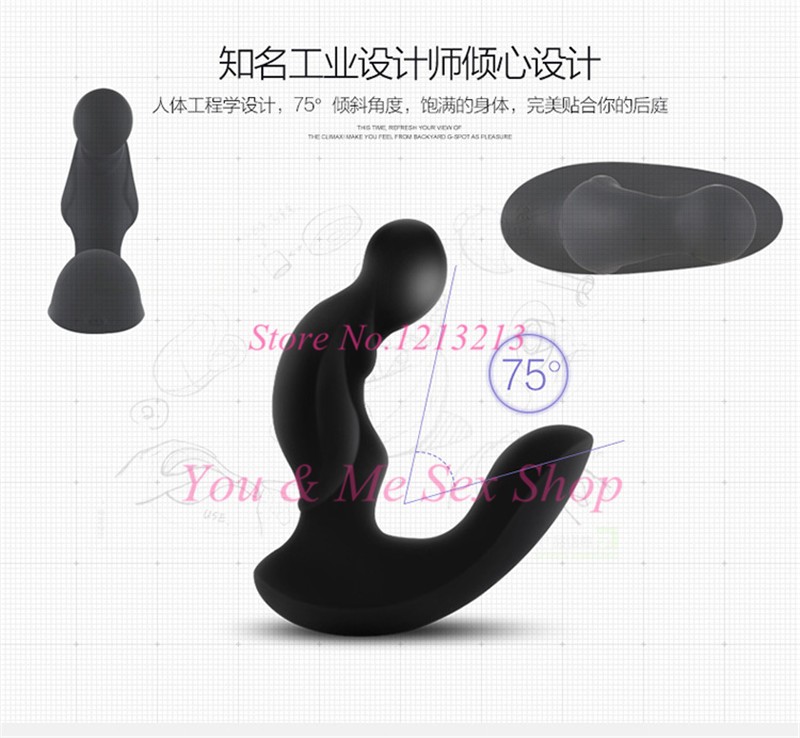 Wireless Remote Control Prostate Massager Electric Anal Vibrator Mens Erotic Pleasure Toy For Stimulation - 7