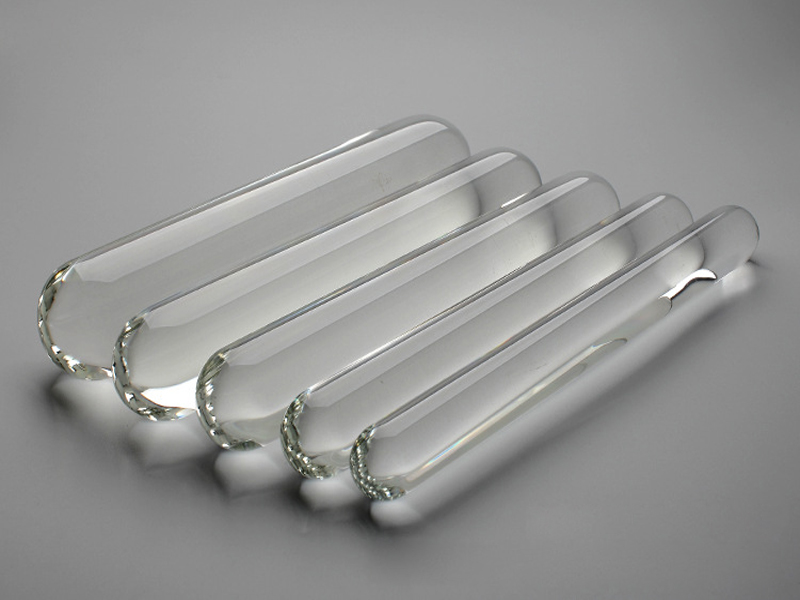 Quality Glass Dildo Anal Plug Erotic Gay Sex Toy Optional 5 Sizes Large Round Bar For Men - 4