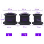 Tunnel Butt Plug Anus Dilation Anal Ring For Go Out Silicone Prostate Massage Hollow Speculum Big Vagina - 6