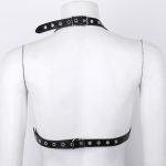 Harness Bra Open Cup For Womens Bondage Lingerie Gothic Chest Leather Belt Erotic Sex Toys Games Couples Bdsm Rope - 3