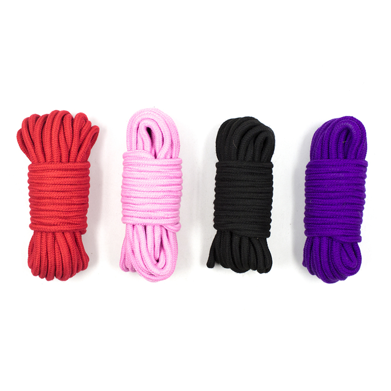 10 Meter Bdsm Cotton Rope For Sexy Bondage Handcuffs Footcuffs Strapon Slave Tools Sex Toy - 3