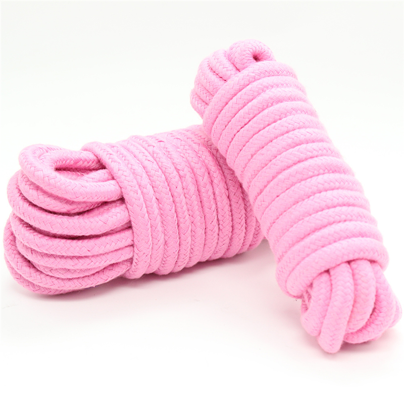 10 Meter Bdsm Cotton Rope For Sexy Bondage Handcuffs Footcuffs Strapon Slave Tools Sex Toy - 8