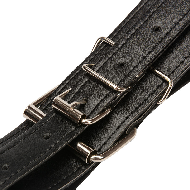 Leather Full Body Restraint Bondage Straps Bdsm Discipline Belt Erotic Male Sex Toy Costumes - 4