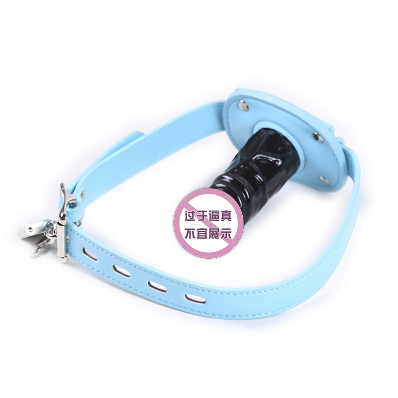 Adult Couples Intimate Bondage Game Erotic Slave Mouth Gag And Dildo Sex Toy - 16