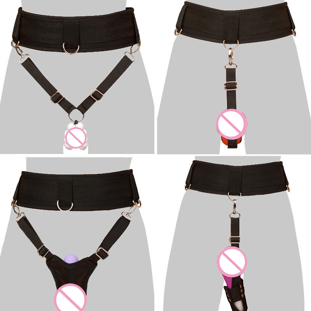 Female Bdsm Pearl Panties Wand Massager Dildo Holder Bondage Chastity Belt For Forced Orgasm Erotic Flirting Sex Toy - 1