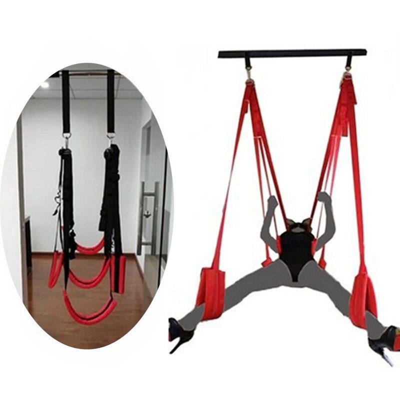 Couples Soft Hanging Door Swing Bandage Furniture Fetish Adults Sex Erotic Toys Strap Bondage Gear Bdsm Products