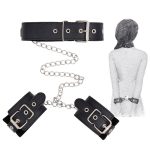 Bdsm Bondage Gear Restraint Collar With Handcuffs Slave Fetish Set Erotic Sex Toys For Couples Adult Game Women