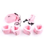 Leather Brinquedo Sex Torture Bondage Multi-function Restraint Kit System Under Bed Restraints & Hog-tie Game For Couples - 2