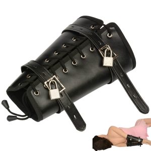 Leather Bdsm Bondage Restraints Arm Handcuffs Straps Belt Body Harness Gear Sex Shop Toys For Women Couples