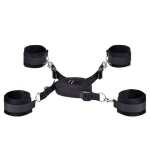 Sex Sm Products Bondage Gear Straps Mall-under Bed Restraint System With Hand Cuffs Ankle Cuff Collection 4a25