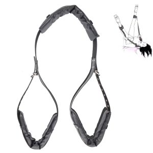 Leather Bdsm Bondage Belt Restraints Open Leg Sm Adult Game Restraint Sex Swing For Women Men Erotic Toys Couples Gay