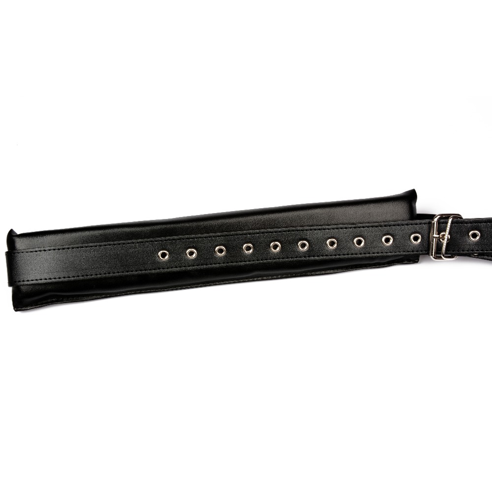 Leather Bondage Harness Set Adult Fetish Restraints Sexy Swing Bed Toys For Women - 5