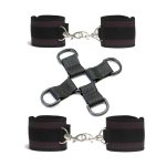 Under Bed Bondage Restraint Kit Slave Sex Products Leather Adult Handcuffs Ankle Cuffs Bdsm Fetish Toy For Women And Men - 5