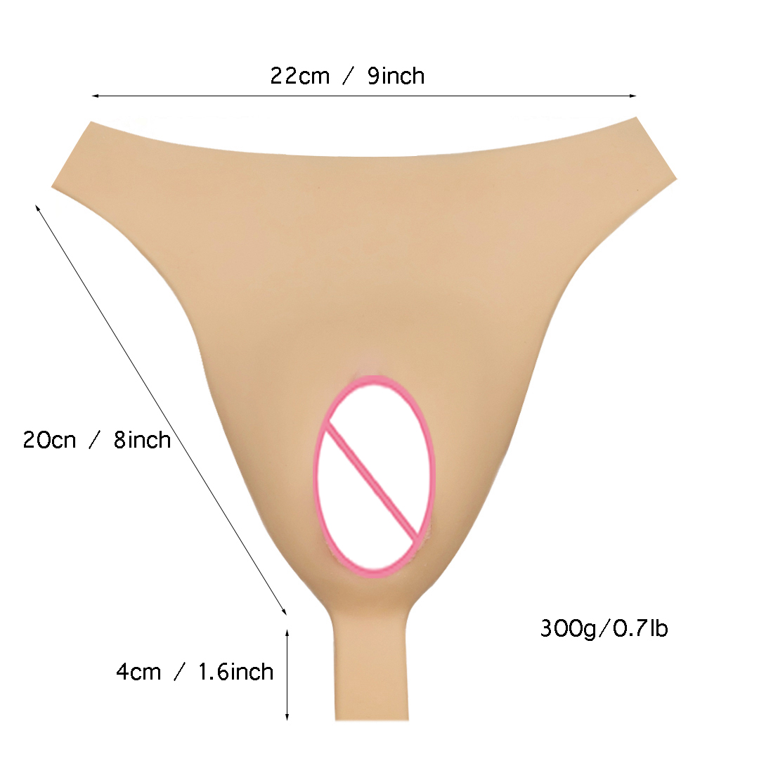 Mens Realistic Hidden Gaff Panties Ideal For Crossdressing Transgender Genderfluid Fashion - 6