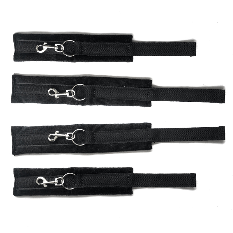 Adult Bondage Restraint Suit Fetish Bdsm Toy Set With Handcuffs Footcuffs For Couples Erotic Games - 7