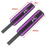 Hot Erotic Violet Leather Under Bed Restraint System Bdsm Bondage Strap Handcuffs Ankle Cuffs Accessories Sex Toys For Couples - 3