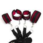 Sex Tools On Bed Restraint System Bdsm Bondage Position Erotic Wrists Ankle Cuffs Adult Toys Handcuffs For Couples Chair - 2