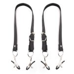 10sets Thigh Belt Pu Leather Bondage Sex Toys With Clitoris Labia Clamps Clip Adult For Women - 2