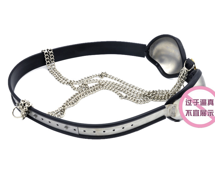 Stainless Steel Chastity Belt For Women Bdsm Fetish Cosplay Games Sexy Adult Toys Bondage Products - 3