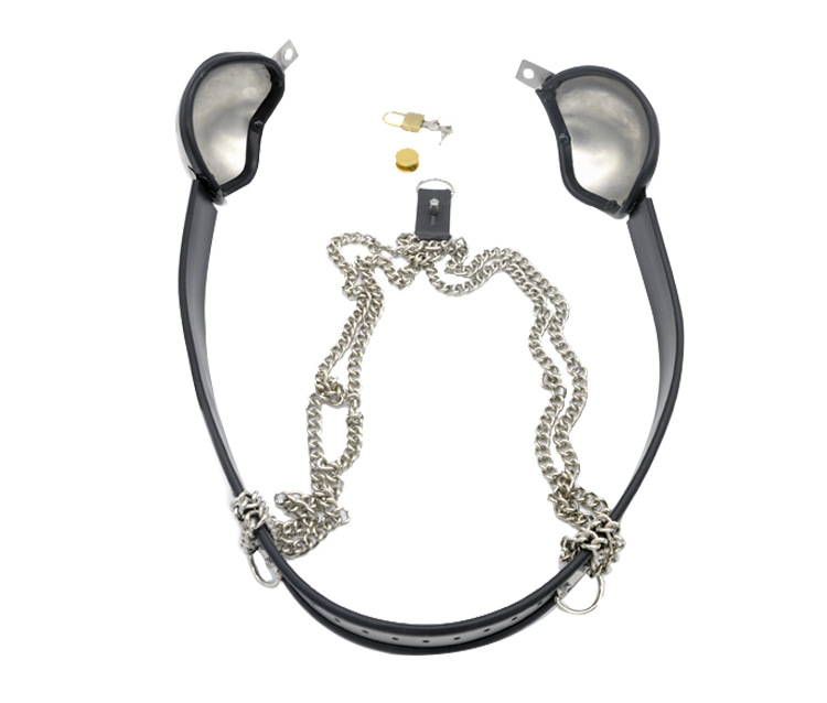 Stainless Steel Chastity Belt For Women Bdsm Fetish Cosplay Games Sexy Adult Toys Bondage Products - 4