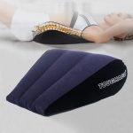 Triangle Flocking Inflable Cushion Portable Magic Ramp Body Pillow For Couples Positioning Deeper Position - 2