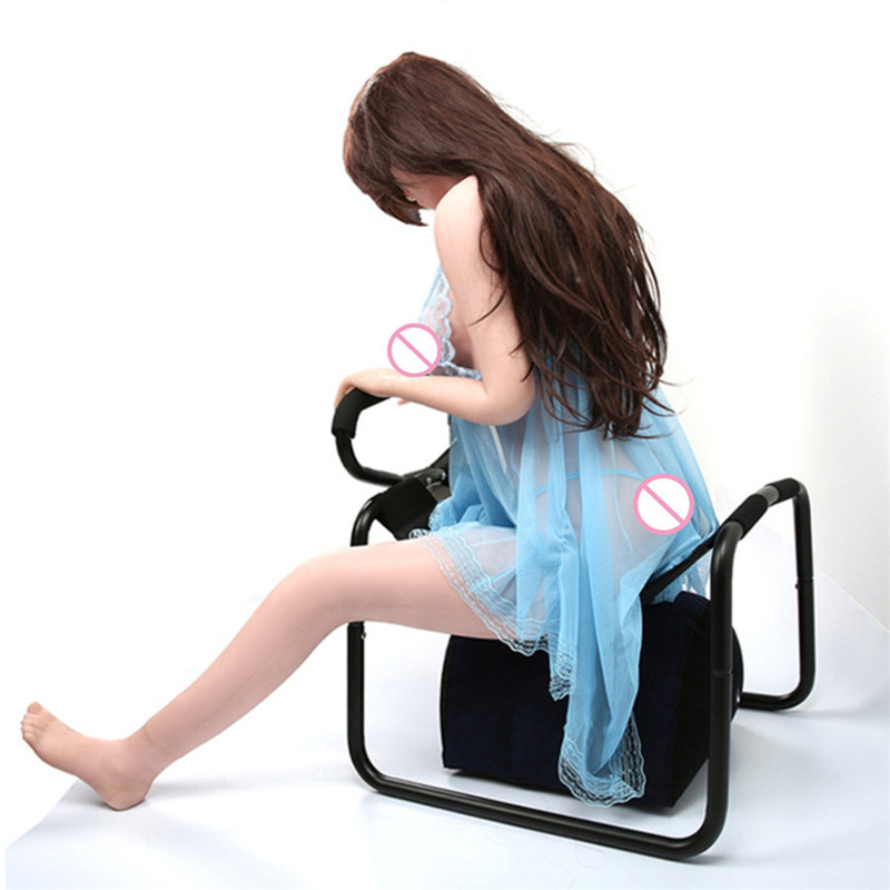 Erotic Love Bounce Inflatable Chair Set For Adults Weightless Sex Furniture For Couples With Pillow Stool - 6