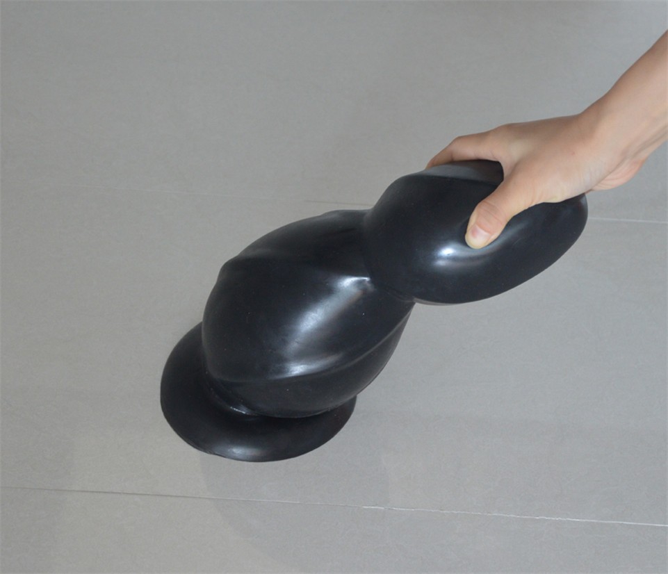 Extralarge Silicone Anal Plug With Suction Cup Prostate Massager Dildo Sex Toy For Intense Orgasm Stimulation - 11