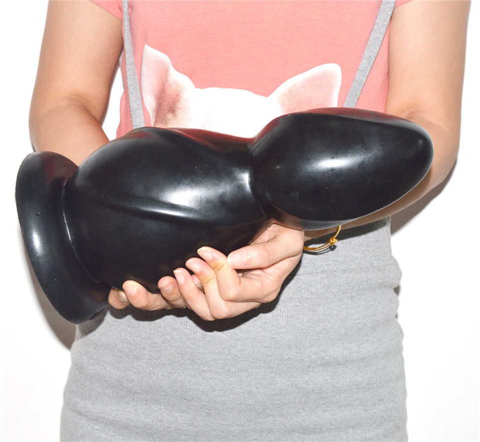Extralarge Silicone Anal Plug With Suction Cup Prostate Massager Dildo Sex Toy For Intense Orgasm Stimulation - 10