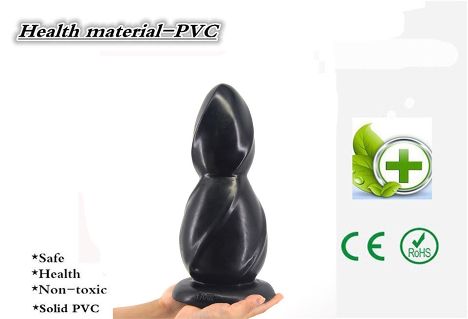 Extralarge Silicone Anal Plug With Suction Cup Prostate Massager Dildo Sex Toy For Intense Orgasm Stimulation - 2