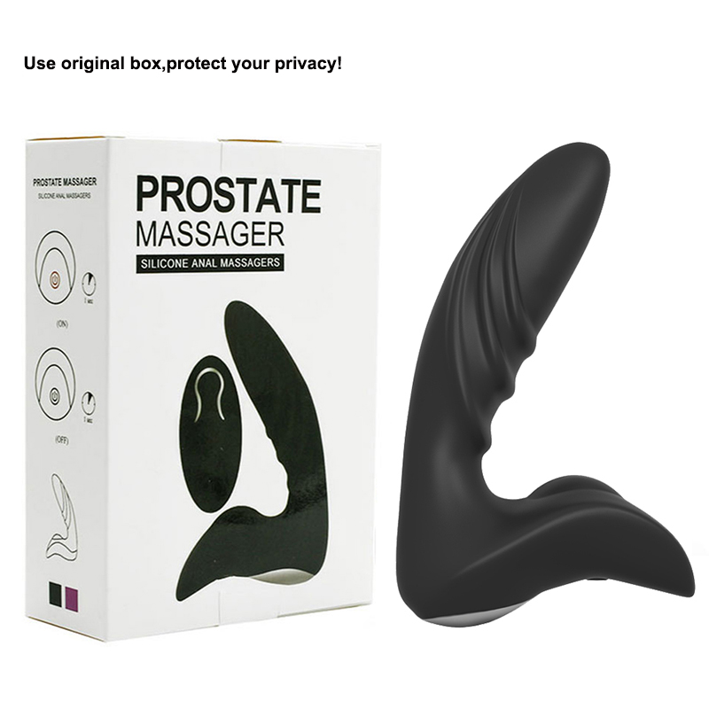 Powerful 9mode Vibrating Prostate Massager Anal Plug Remote Controlled Male Masturbator Bead Stimulation Sex Toy - 8