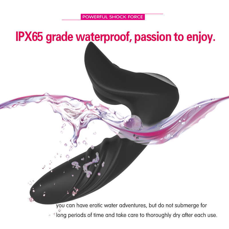 Powerful 9mode Vibrating Prostate Massager Anal Plug Remote Controlled Male Masturbator Bead Stimulation Sex Toy - 7