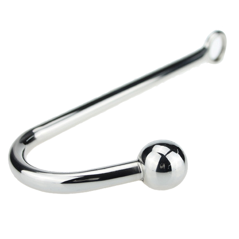 Camatech Mens Prostate Massager Stainless Steel Anal Beads Metal Butt Plug Erotic Gay Toy With Anus Ball Hole - 6