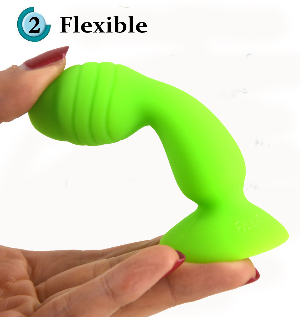 Small Unisex Silicone Anal Plug With Suction Cup For Men And Women Erotic Adult Masturbation Toy - 3