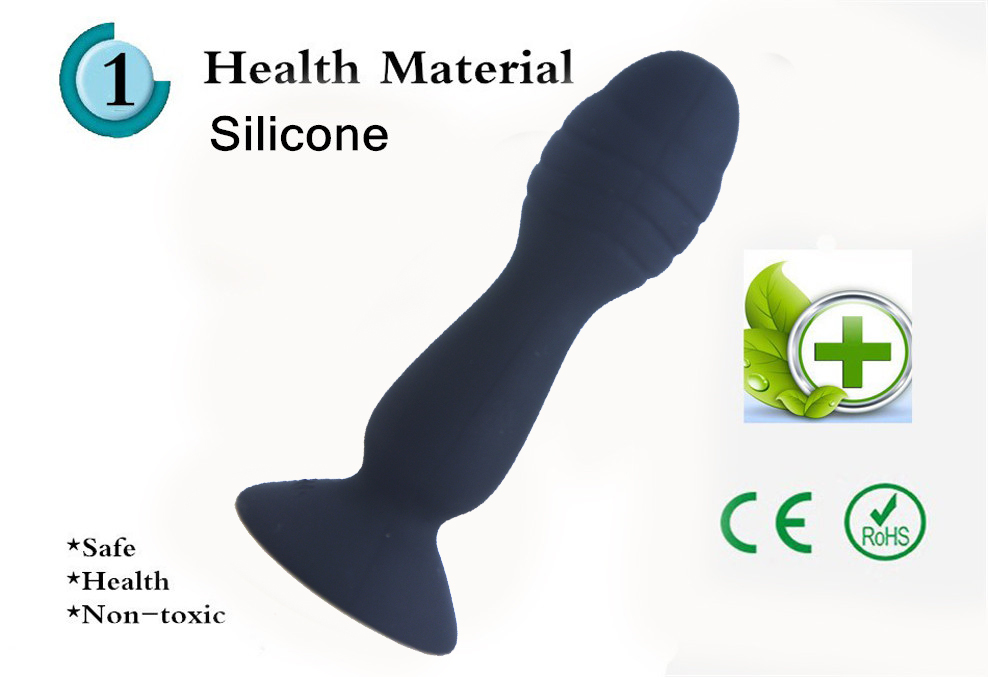 Small Unisex Silicone Anal Plug With Suction Cup For Men And Women Erotic Adult Masturbation Toy - 2