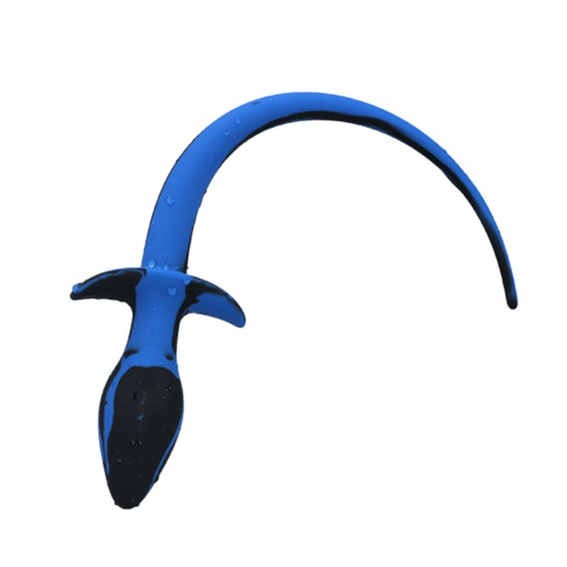 Silicone Anal Plug With Cosplay Dog Tail Couples Flirt Toy For Anus Stimulation Adult Masturbation Accessory - 3