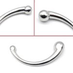 Double Stainless Steel G Spot Wand Massage Stick Metal Penis P-spot Stimulator Anal Plug Dildo Sex Toy For Women Men - 5