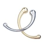 Double Stainless Steel G Spot Wand Massage Stick Metal Penis P-spot Stimulator Anal Plug Dildo Sex Toy For Women Men - 4