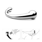 Double Stainless Steel G Spot Wand Massage Stick Metal Penis P-spot Stimulator Anal Plug Dildo Sex Toy For Women Men - 3