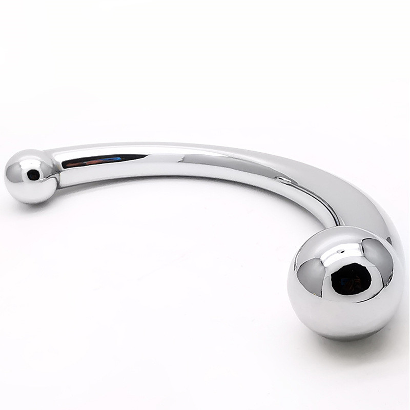 Stainless Steel Gspot Wand Pspot Stimulator Dildo Anal Plug Massage Stick Sex Toy For Men And Women - 11