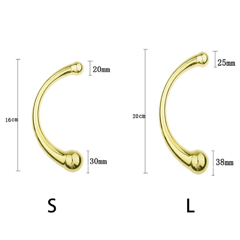 Stainless Steel Gspot Wand Pspot Stimulator Dildo Anal Plug Massage Stick Sex Toy For Men And Women - 6