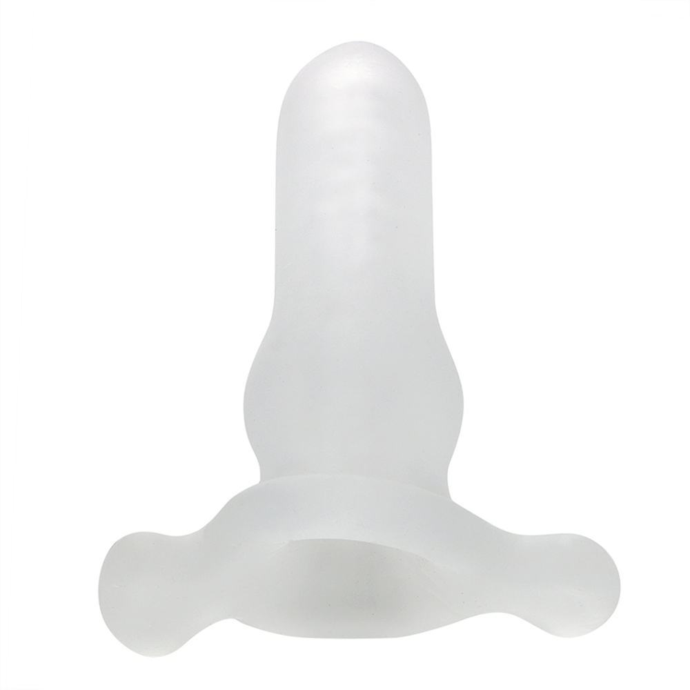 Silicone Hollow Anal Plug With Prostate Massager Soft Dildo Insert For Men Women Gay - 7