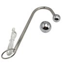 Stainless Steel Anal Hook Electro Shock Butt Plug Stimulator Prostate Massage Sex Toys For Women Men - 5