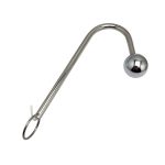 Stainless Steel Anal Hook Electro Shock Butt Plug Stimulator Prostate Massage Sex Toys For Women Men - 3