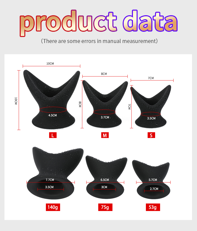 Silicone Hollow Anal Plug Expandable Vagina Speculum Erotic Adult Sex Toy For Women Men And Gay Individuals - 13