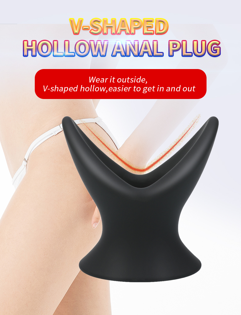 Silicone Hollow Anal Plug Expandable Vagina Speculum Erotic Adult Sex Toy For Women Men And Gay Individuals - 2