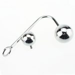 Anal Hook Sex Toys 2 Replaceable Balls Stainless Steel Butt Plug Bandage - 4