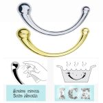 Double Head Stainless Steel G Spot Wand Butt Massage Stick Metal Penis P-spot Stimulator Anal Plug Dildo Sex Toy For Women Men - 3