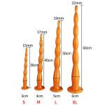 Super Long Silicone Anal Bead Large Butt Plug Prostate Massage Anus Big Adult Erotic Sex Toys For Men Woman - 6