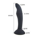 Fluorescent Silicone Anal Plug Mini Butt Sex Products G Spot Stimulate Masturbator Suction Dildo Shop - 6