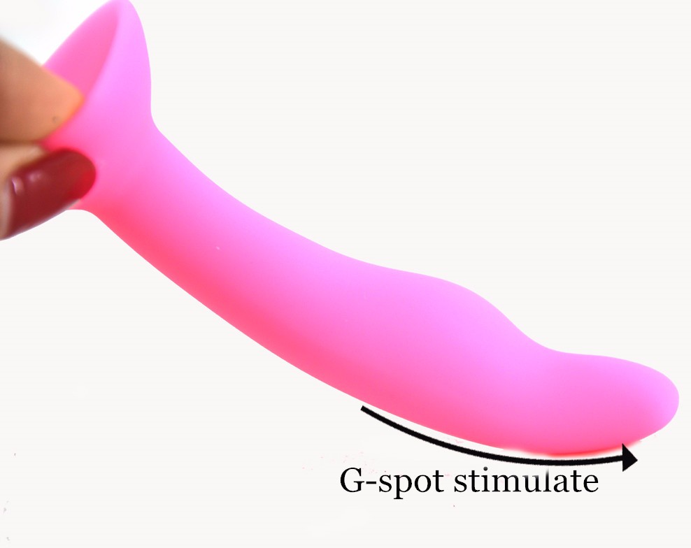 Mini Silicone Anal Plug Fluorescent Gspot Stimulator Suction Dildo Masturbator Adult Sex Toy Product - 11